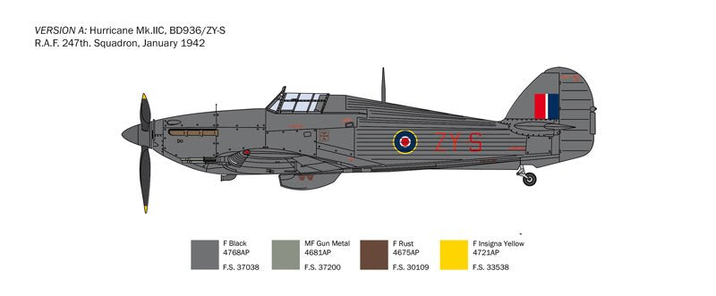 Italeri 2828 Hurricane Mk. IIC 1/48 – Bild 13