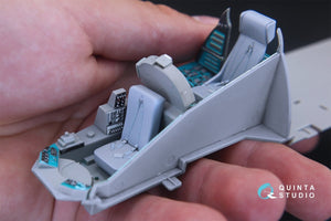 Quinta Studio QD35020 Mi-24V 3D-Printed &amp;amp; coloured Interior on decal paper (for Trumpeter kit) 1/35 – Bild 8