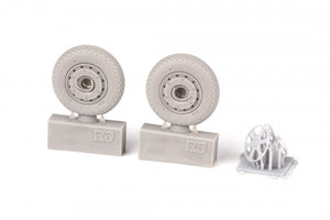 Eduard 6481016 FM-1 wheels TAMIYA 1/48 – Bild 3