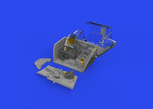 Eduard 648875 Bf 109F cockpit w/ early seat PRINT EDUARD 1/48 – imagen 2