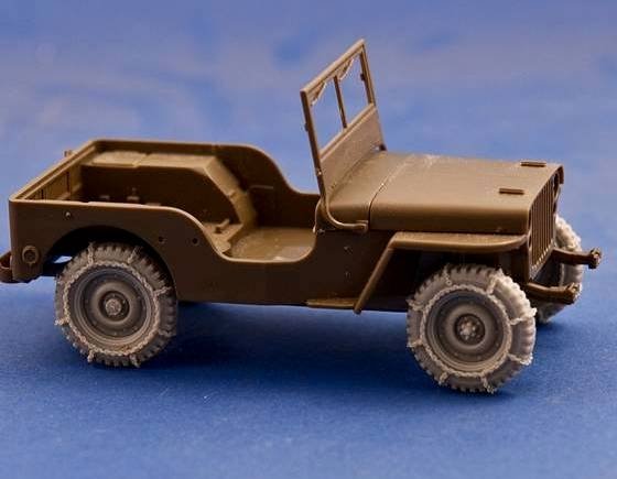 Panzer Art RE35-159 Road wheels with chains for US “Jeep” 1/35 – immagine 3