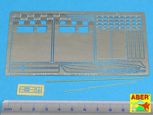 Aber 16051 Rear fenders for Tiger I, Ausf.E – (Late version) 1/16 – image 2
