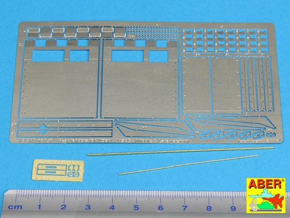 Aber 16051 Rear fenders for Tiger I, Ausf.E – (Late version) 1/16 – image 2