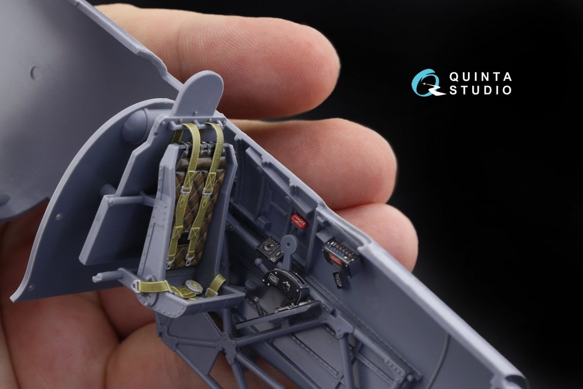 Quinta Studio QD32096 Tempest Mk.II 3D-Printed &amp;amp; coloured Interior on decal paper (Special Hobby/Revell) 1/32 – immagine 4
