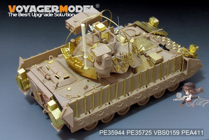 Voyager Model PE35944 Modern US Army M3A3 BRADLEY CFV Basic For KINETIC K61014/ OROCHI IM001 IM002 1/35 – immagine 3