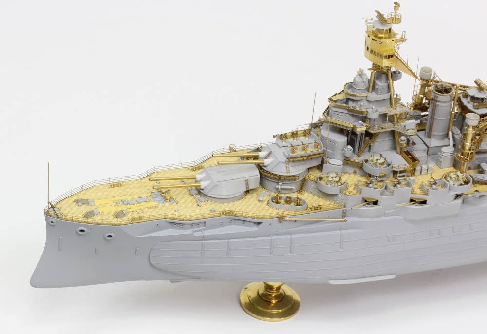 Pontos 35024FN USS BB-35 Texas 1945 Kit de détails (Pont couleur teck) 1/350 – image 5