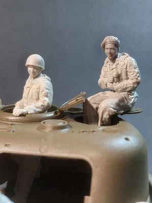 Panzer Art FI35-215 British Sherman tanks turret Pixie suit set 1/35 – immagine 5