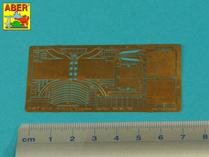 Aber 48053 Jagdtiger Sd.Kfz. 186 –przednie i tylnie błotniki / Jagdtiger Sd.Kfz. 186 –Front &amp;amp; Rear Fenders 1/48 – imagen 9
