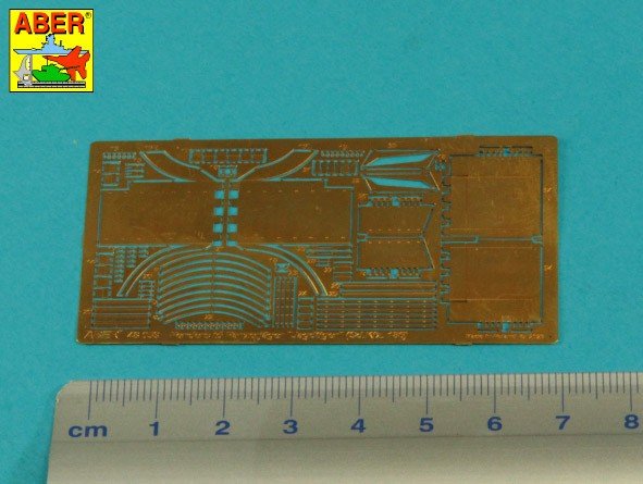 Aber 48053 Jagdtiger Sd.Kfz. 186 –przednie i tylnie błotniki / Jagdtiger Sd.Kfz. 186 –Front &amp;amp; Rear Fenders 1/48 – imagen 9