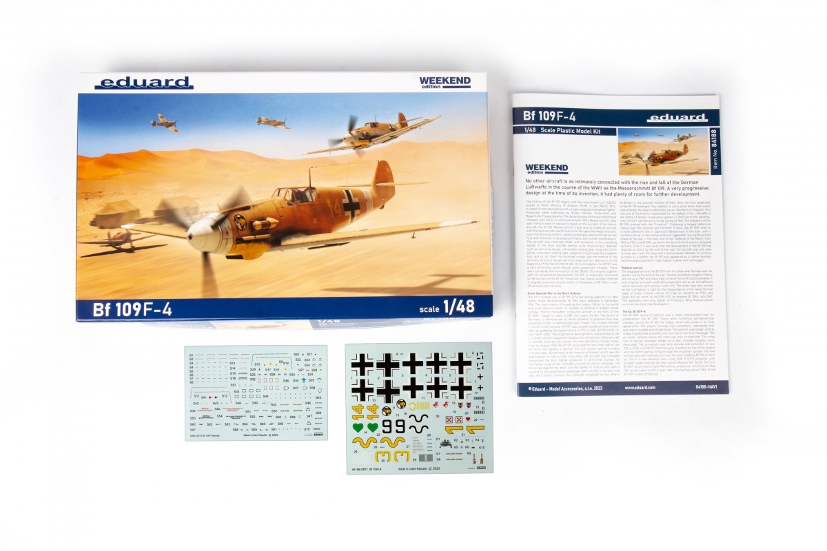 Eduard 84188 Bf 109F-4 Weekend edition 1/48 – Bild 3