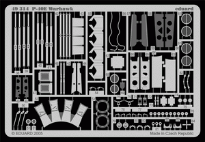 Eduard 49314 P-40E 1/48 Hasegawa – imagen 2