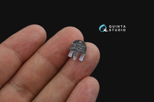 Quinta Studio QD72139 P-51D early 3D-Printed coloured Interior on decal paper (Airfix) 1/72 – imagen 9