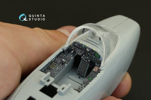 Intérieur imprimé en 3D et coloré sur papier décalcomanie Quinta Studio QD48076 A-10A (pour maquette Italeri) 1/48 – image 4