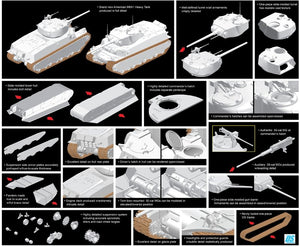 Dragon 6789 M6A1 Heavy Tank 1/35 – image 2