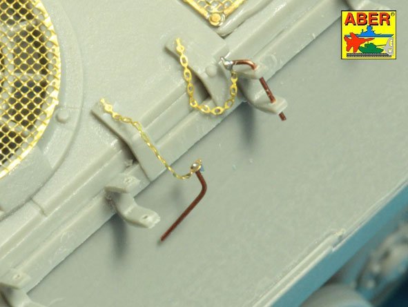Aber 35G33 PzKpfw V Ausf.A (Sd.Kfz.181) GRILLES 1/35 – imagen 5