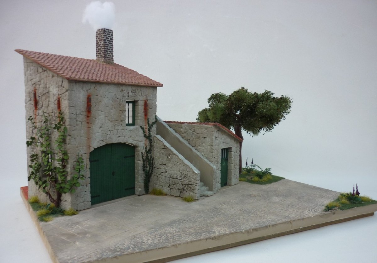 RT-Diorama 35185 Diorama-Base: &amp;quot;Italian Farm&amp;quot; 1/35 – Bild 4