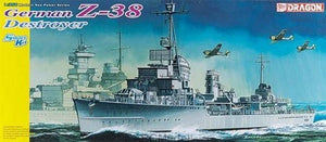 Dragon 1049 German Z-38 Destroyer 1/350