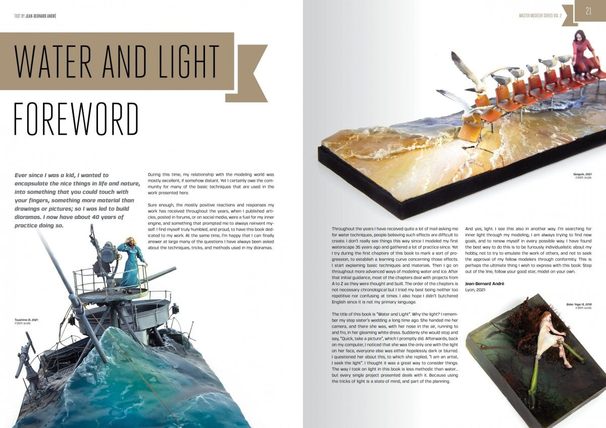 Abteilung 502 ABT803 MASTER MODELER SERIES VOL.2 WATER, LIGHT &amp;amp; THE WORKS / JEAN-BERNARD ANDRÉ – image 6