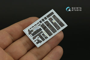 Quinta Studio QDS-48433 F-15I 3D-Printed &amp;amp; coloured Interior on decal paper (Academy) (Small version) 1/48 – immagine 6
