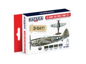 Hataka HTK-AS04 US Army Air Force paint set 4x17ml – image 3