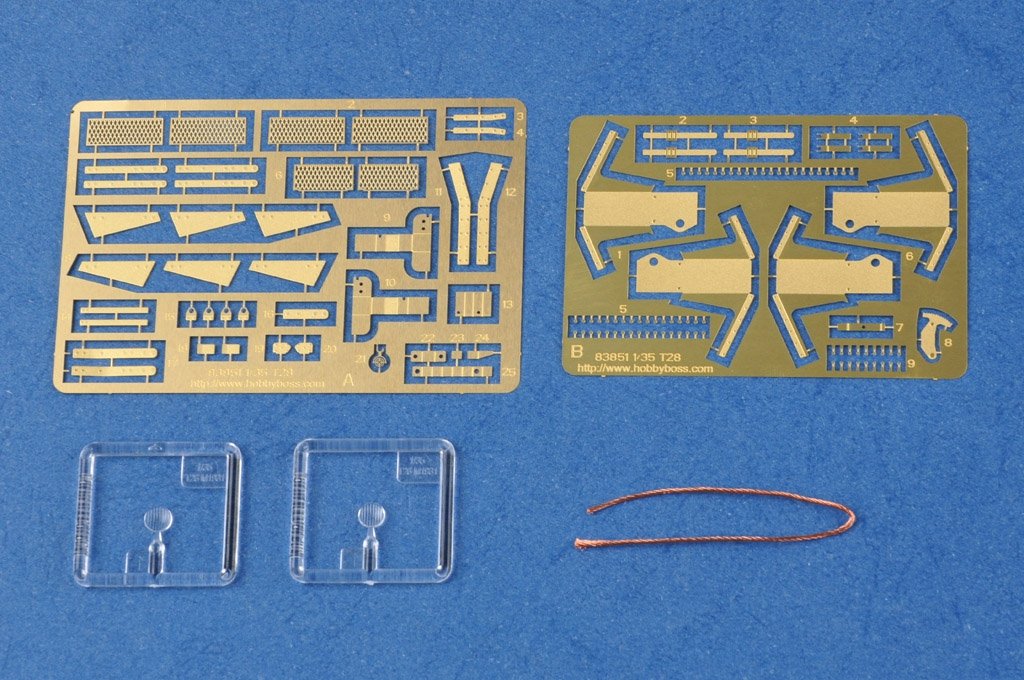 Hobby Boss 83852 Soviet T-28 Medium Tank Welded – Bild 9