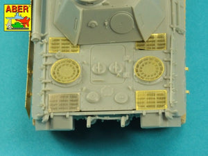 Grilles Aber 72A16 pour German Panther, Ausf.A/D / PzKpfw. V, Ausf.A/D, Panther - Grilles 1/72 – image 4