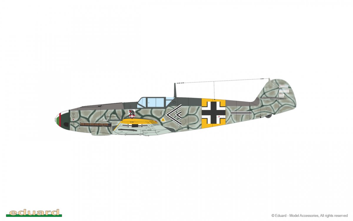 Eduard 70154 Bf 109F-2 ProfiPACK 1/72 – immagine 9