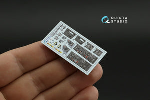 Quinta Studio QD32130 TF-104G 3D-Printed &amp;amp; coloured Interior on decal paper (Italeri) 1/32 – Bild 6