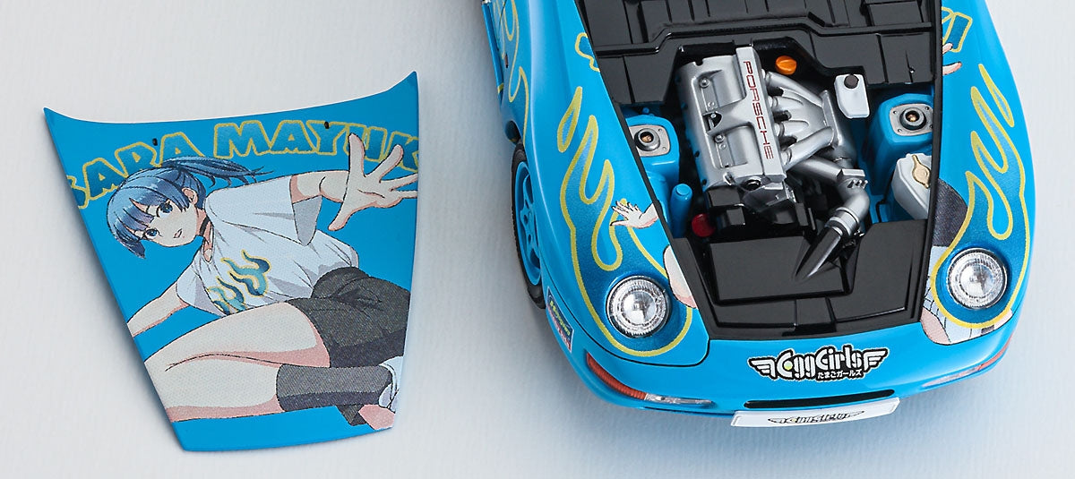 Hasegawa SP615 Porsche 968 &amp;quot;Sara Mayuki&amp;quot; with Figure 1/24 – imagen 5