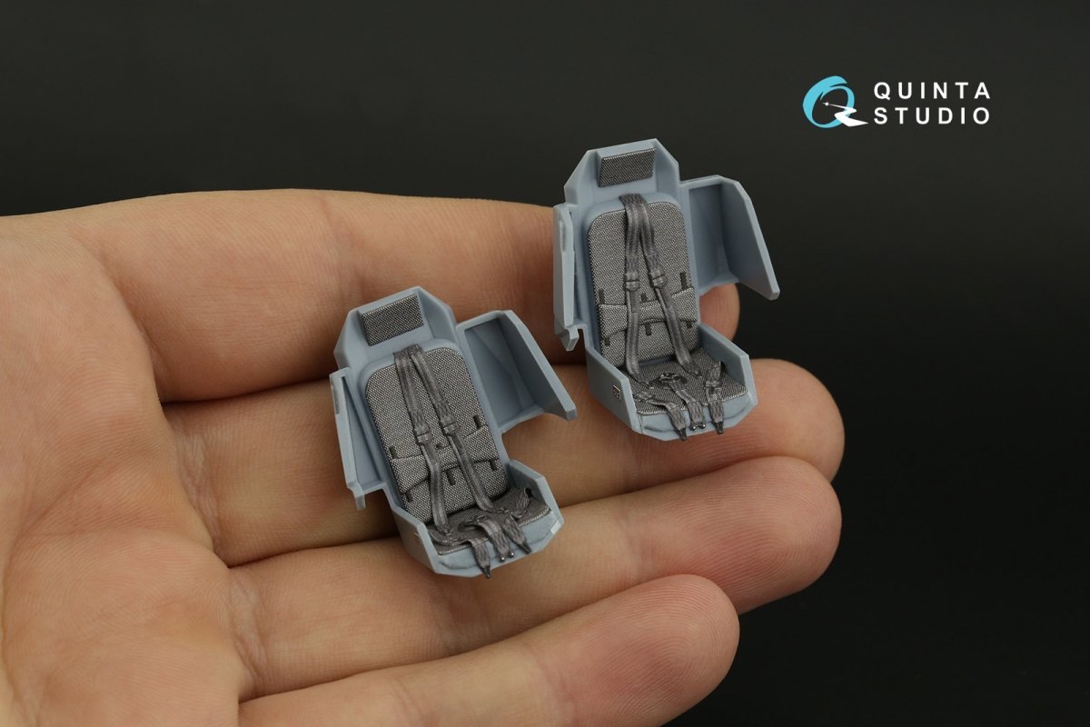 Quinta Studio QD35090 AH-64A 3D-Printed &amp;amp; colored Interior on decal paper (Academy) 1/35 – image 6