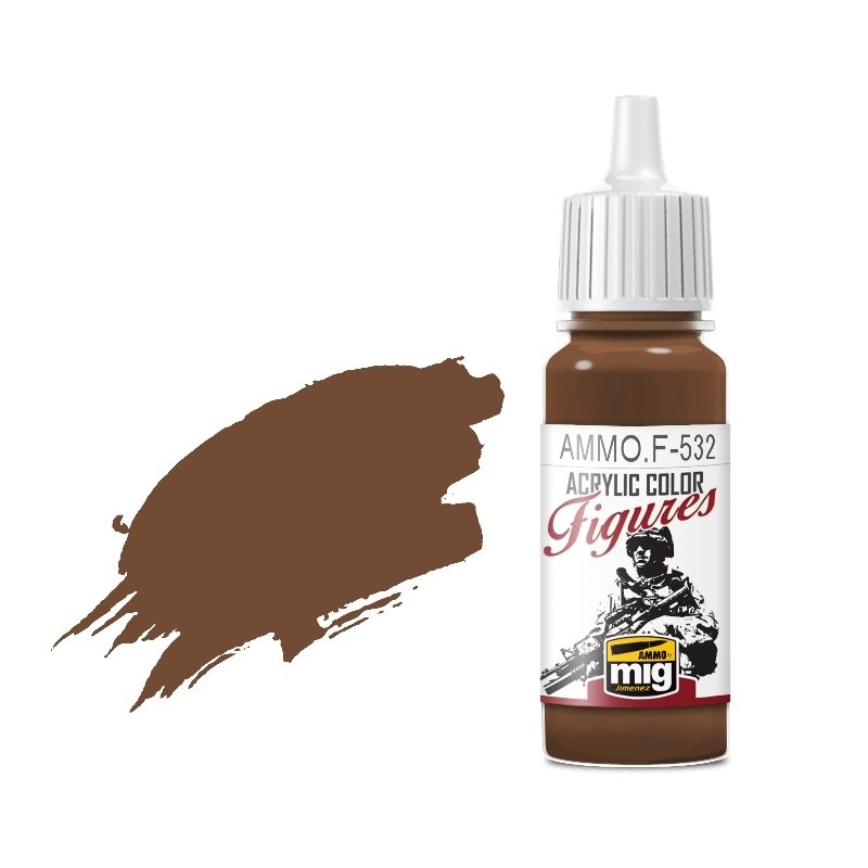 Munitions Mig Jimenez F532 Rouge Brun 17 ml