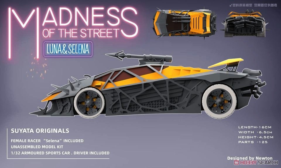 Suyata MS-001 Madness of the Street Luna &amp;amp; Selena 1/32 – immagine 5