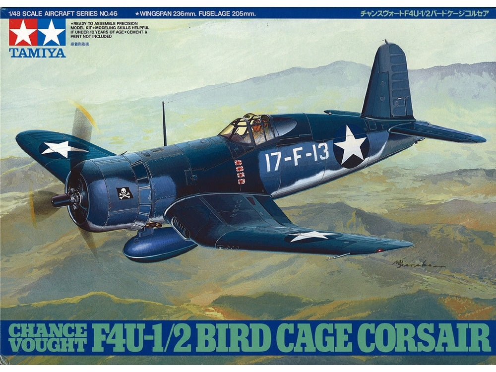 Tamiya 61046 Chance Vought F4U-1/2 Bird Cage Corsair 1/48 – Bild 2