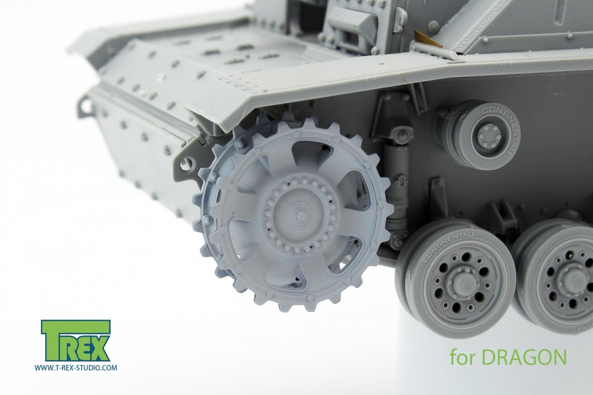 T-Rex Studio TR35008-1 Stug III Sprocket Set (Late Version A) for DRAGON 1/35 – image 2