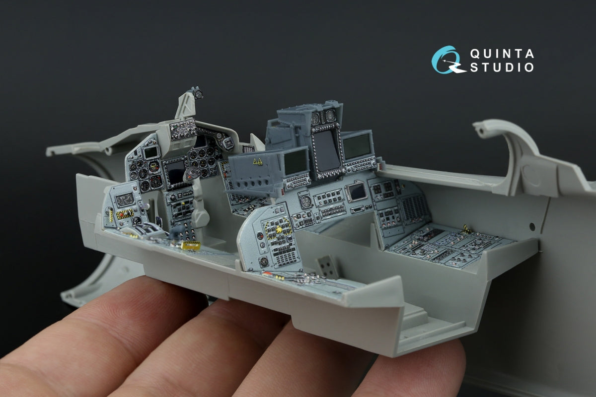 Quinta Studio QDS+32228 Tornado Gr.4 3D-Printed &amp;amp; coloured Interior on decal paper (Italeri) (Small version) (with 3D-printed resin parts) 1/32 – zdjęcie 10