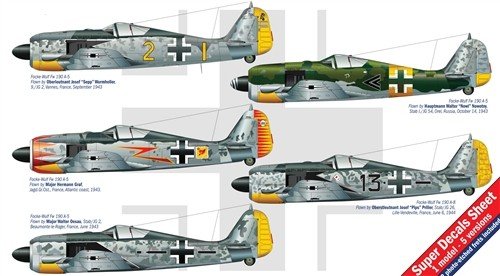 Italeri 2693 FW 190 A As allemands (1/48)