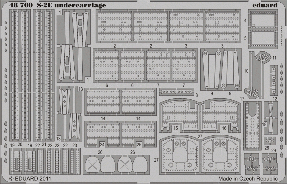Eduard BIG49277 S-2E for KINETIC 1/48 – immagine 4