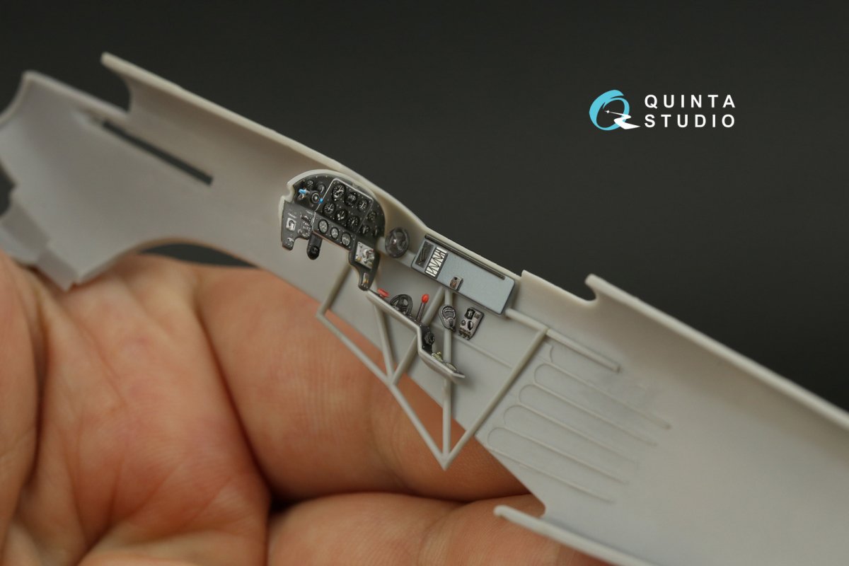 Quinta Studio QD48299 Yak-9T/DD 3D-Printed &amp;amp; coloured Interior on decal paper (Modelsvit) 1/48 – zdjęcie 9