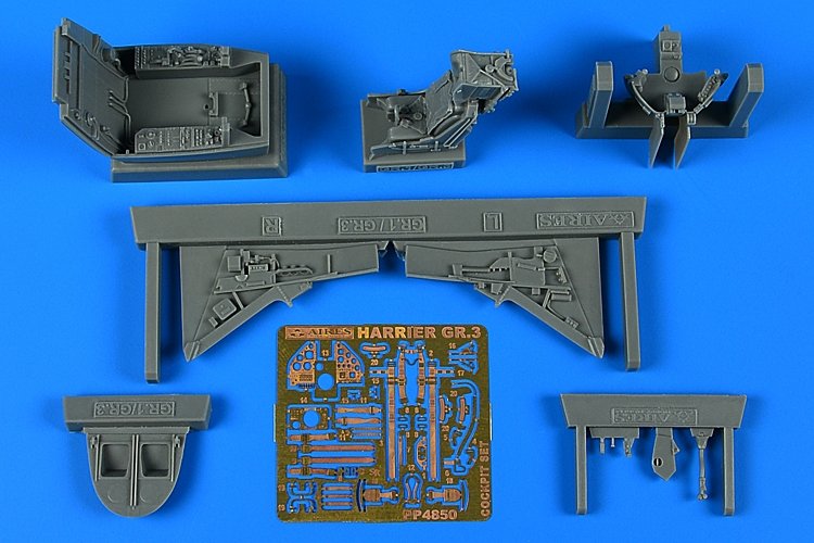 Ensemble cockpit Aires 4850 Harrier GR.3 1/48 Kinetic