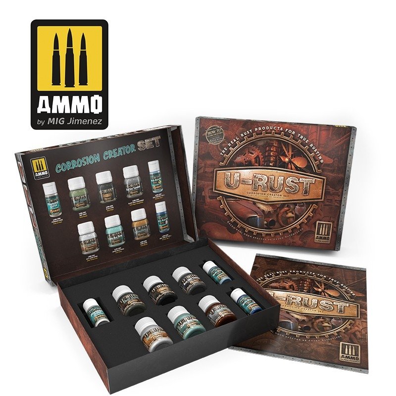 Ammo of Mig 7460 U-RUST Corrosion Creator Set – immagine 2