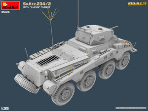 MiniArt 35416 Sd.Kfz.234/2 WITH LUCHS TURRET. INTERIOR KIT 1/35 – image 10