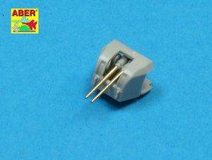 Aber 350L-28 Set of 16 pcs 102 mm Q.F. Mk.XVI barrels for Royal Navy ships 1/350 – imagen 4