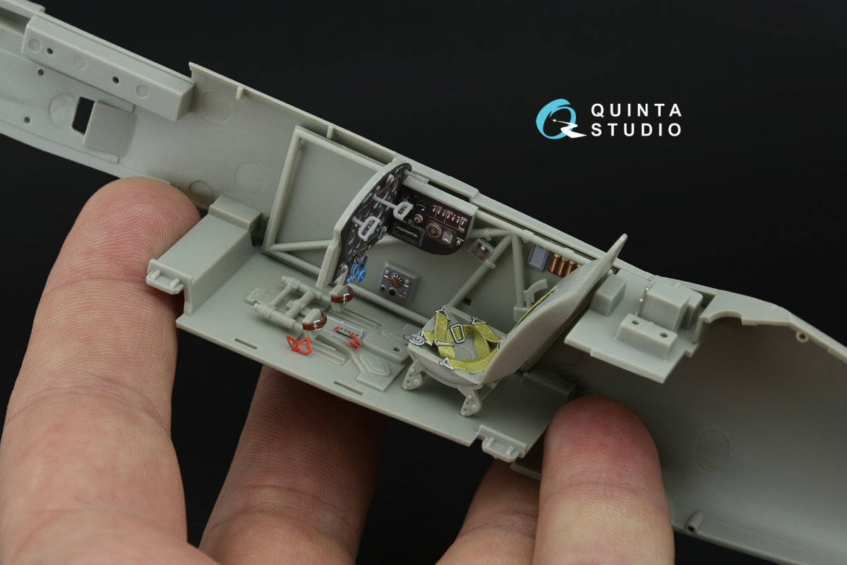 Quinta Studio QD+32241 MiG-3 3D-Printed &amp;amp; coloured Interior on decal paper (Trumpeter) (with 3D-printed resin parts) 1/32 – Bild 10