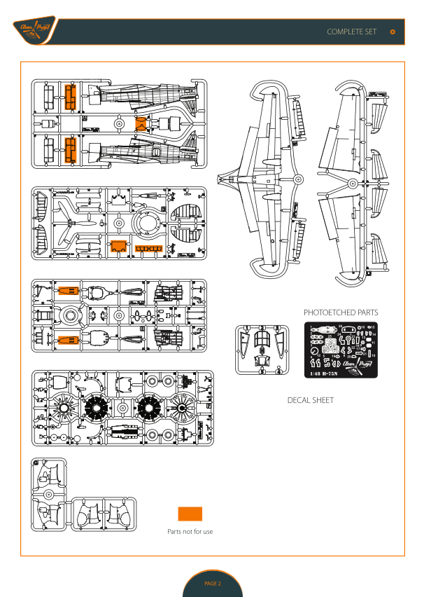 Clear Prop! CP4804 H-75N Hawk ADVANCED KIT 1/48 – zdjęcie 26