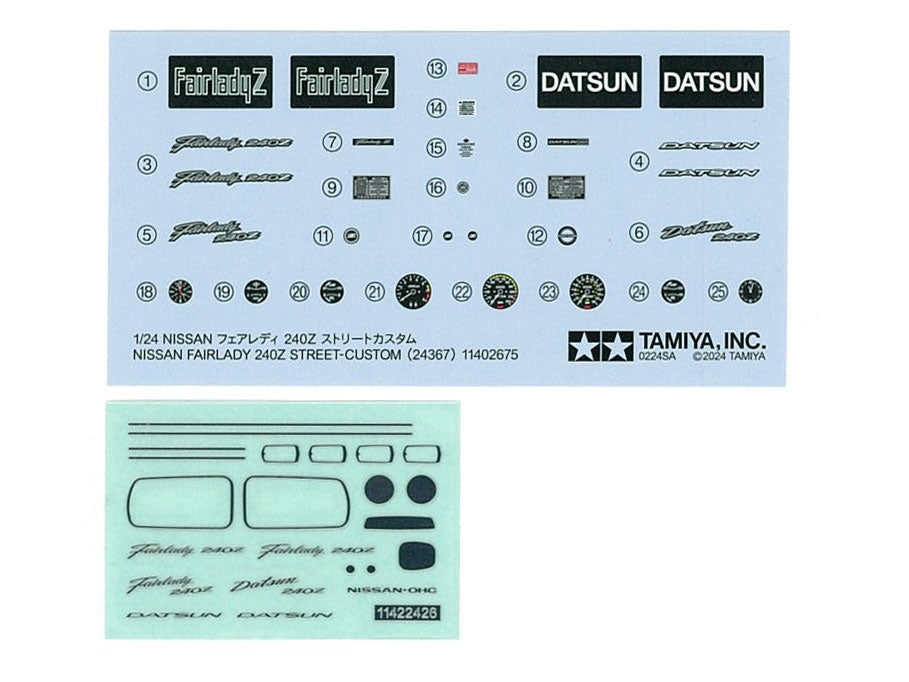 Tamiya 24367 Nissan Fairlady 240Z Street-Custom 1/24 – immagine 12