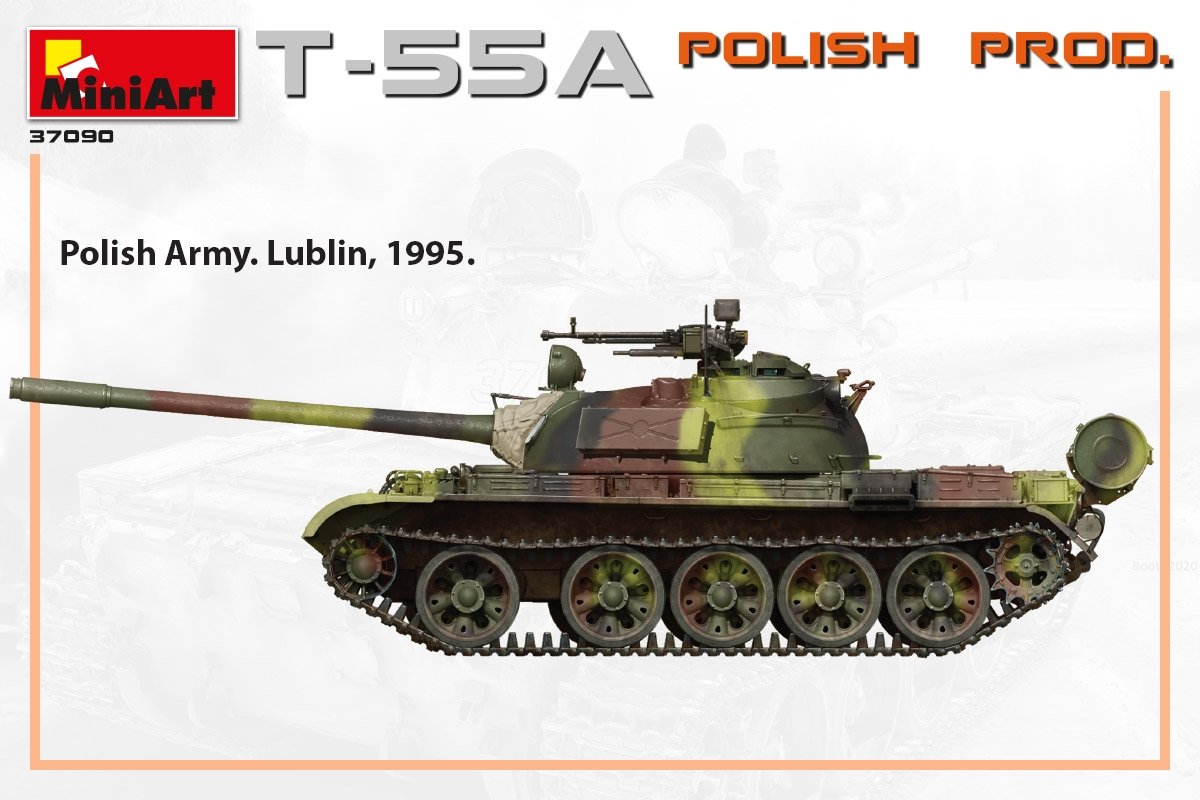 MiniArt 37090 T-55A POLISH PRODUCTION 1/35 – Bild 9