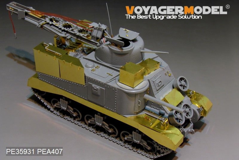 Voyager Model PEA407 WWII US M31 tank recovery vehicle Track Covers For TAKOM 2088 1/35 – Bild 3