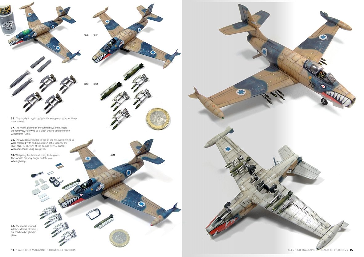 AK Interactive AK2931 ACES HIGH MAGAZINE ISSUE 15 FRENCH JET FIGHTERS – image 3