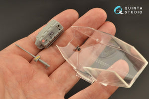 Intérieur imprimé en 3D et coloré sur papier décalcomanie Quinta Studio QD32094 Fi 156C (Hasegawa) 1/32 – image 8