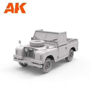 AK Interactive AK35012 LAND ROVER 88 SERIES IIA ROVER 8 1/35 – zdjęcie 12